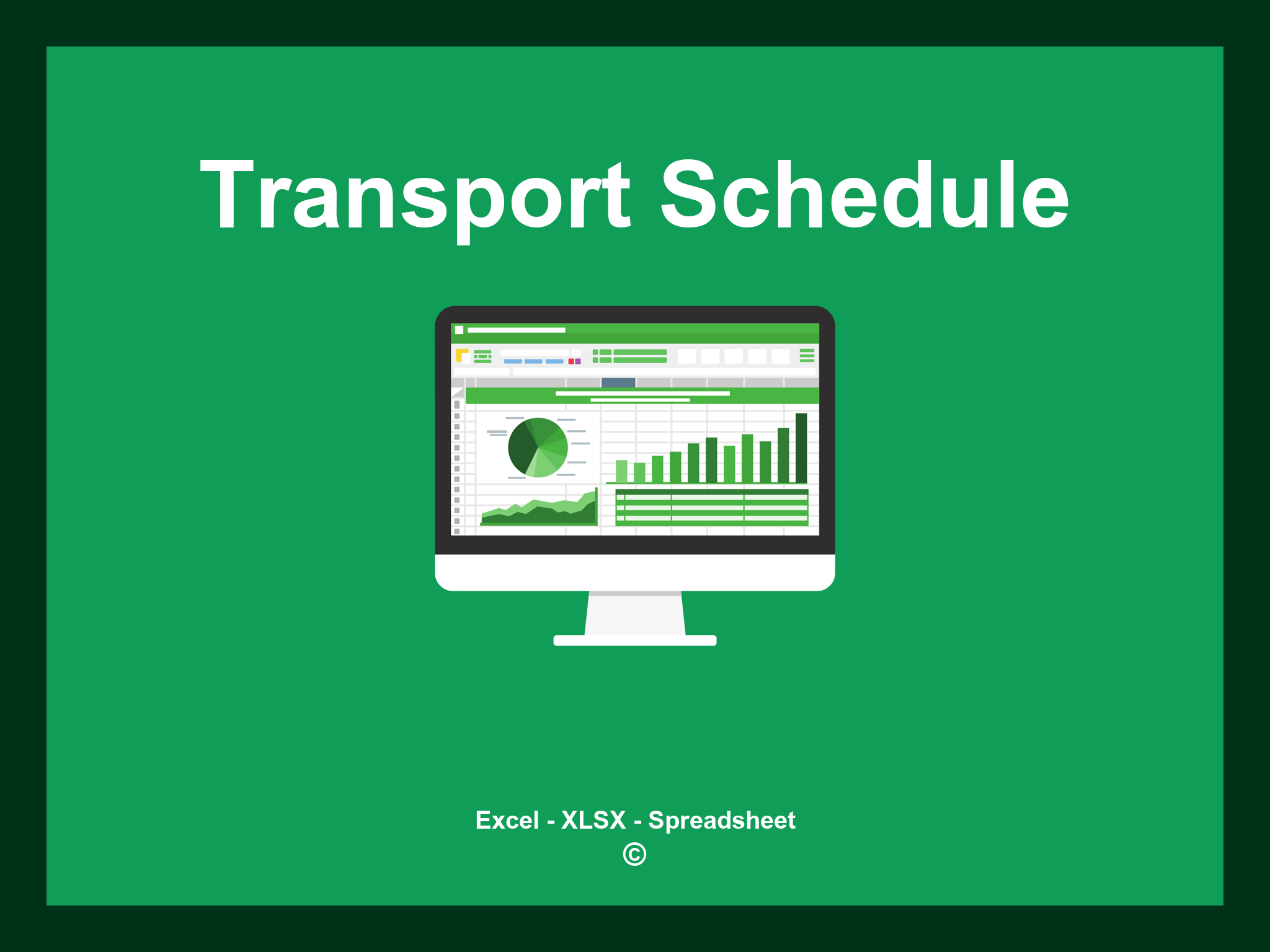 Transport Schedule Template Excel